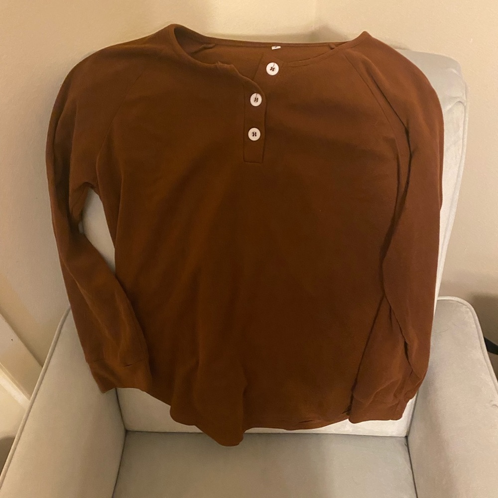 Brown PJ set